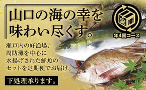 A024 山口県漁協大海の海の幸セット（年4回コース）