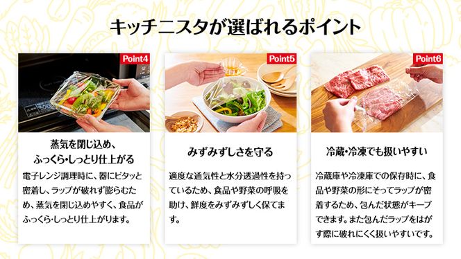 ご贈答品 としてもお使いいただける キッチニスタラップ ジャンボタイプ （ 8本入り ） ラップ ジャンボ 食品ラップ キッチン 台所用品 日用品 ギフト 贈答 大容量 キッチニスタ [DO004ci]