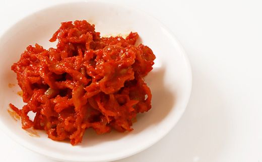 韓国風ピリ辛塩辛「ホタミミヂョ」200g×4個【26002】