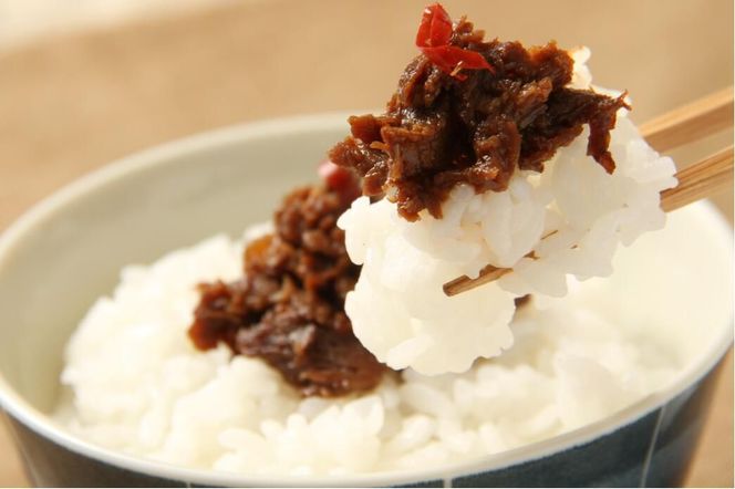 えぞ鹿肉しぐれ煮【生姜味・ピリ辛味　各220g×1箱】