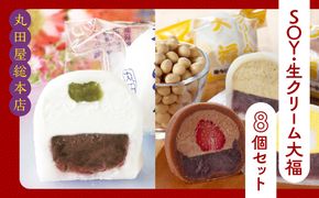 SOY・生クリーム大福8個セット  ANQ019