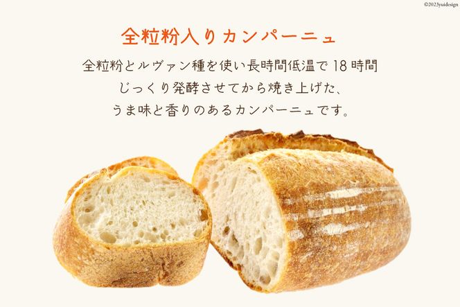 パン 全粒粉パン 3個 セット [六曜舎 コーナーポケット 山梨県