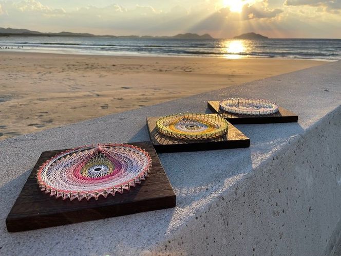 糸掛曼荼羅りん「宗像三女神～ムナカタサンジョシン」【糸掛人 MOKO】_HA0804