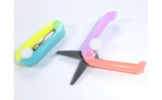 H5-179 ミニはさみ Ｄセット パステルカラー 3個セット