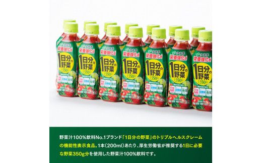 【3ヶ月定期便】伊藤園 栄養強化型 1日分の野菜 ペットボトル 265g×24本 【 伊藤園 飲料類 野菜ジュース 野菜 ミックスジュース 飲みもの 】[F7331t3]