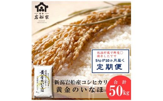 【新米受付・令和6年産米】 自然豊かな風土が育んだ新潟県岩船産コシヒカリ50kg　1017001N