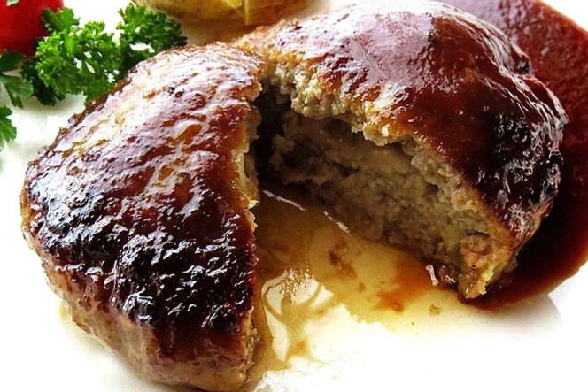 CG022 島原の人気店　和食・洋食・鉄板焼き屋 自慢のハンバーグ食べ比べ 6個セット