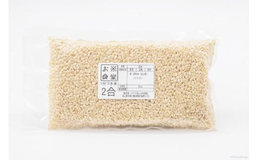 一分づき 玄米 300g ×10【真空包装】[お米食堂 富山県 舟橋村 57050237] お米 米 こめ コメ ごはん 真空 パック 備蓄 長期保存