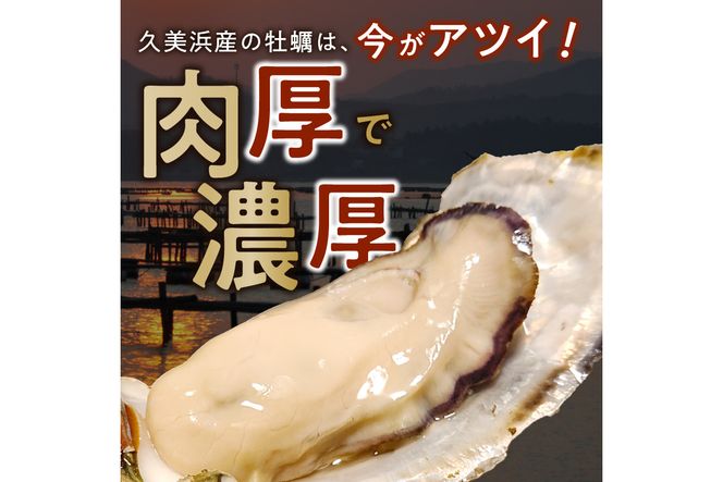 京都　久美浜湾の真牡蠣ハーフシェル 加熱用　産地直送　冷凍　大粒　3個入×5袋セット