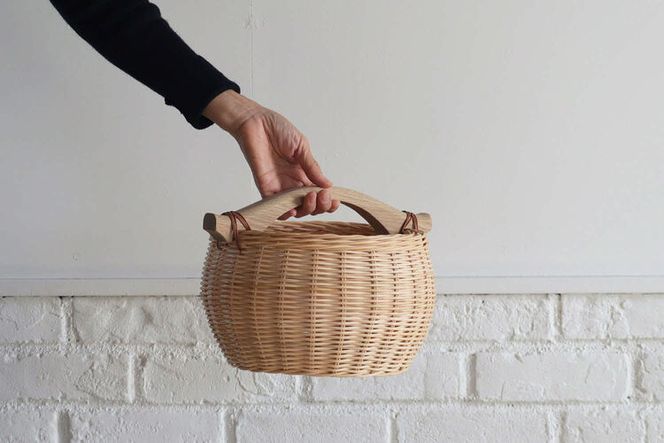 ラベンテリバスケット ラウンド かご