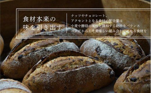 AG019　自家製酵母のパンセットⅡ（10種類11個、食パン5枚切り）