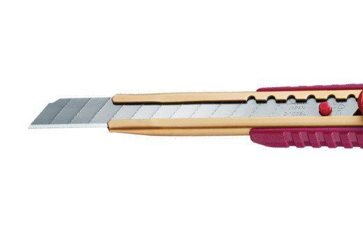 H7-103 ◇貝印 プロ用カッター 本体＋白刃替刃セット【小】（S-003）