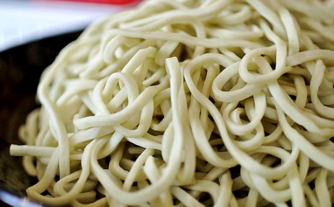 【沖縄そば】こだわりの自家製麺　上原そばの三枚肉そばセット（生麺4食入り）