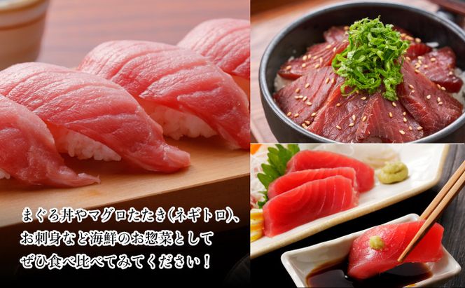 本マグロ　中トロ　２柵（４００ｇ）　eb013