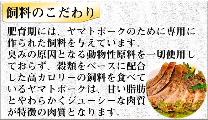 ヤマトポーク　バラスライス　しゃぶしゃぶ用 1kg ／ 豚肉 豚バラ 豚しゃぶ ヤマトポーク 豚バラ スライス 小分け 奈良県 広陵町×曽爾村特産品連携協定共通返礼品