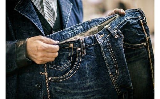 B001 匠山泊「ジャパン」ジーンズ