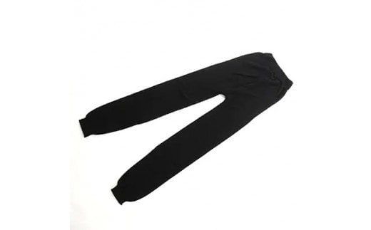 足首までしっかり包む。お腹ぽかぽかシルクとウールの腹巻きパンツ(10分丈)・2色セット（ブラック・グレー）