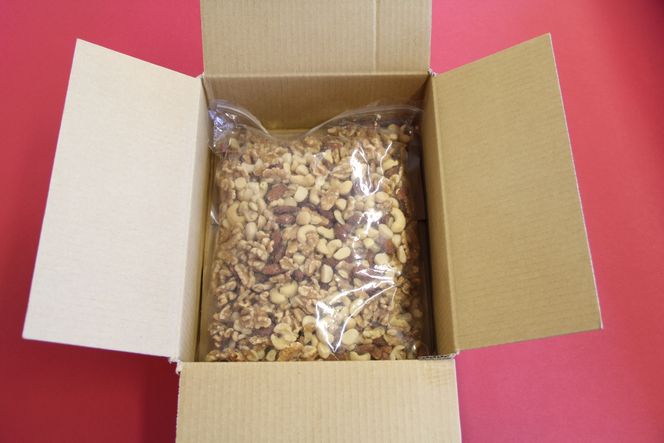 無塩の素焼きミックスナッツ6ヶ月≪定期便≫ 750g×6ヶ月 H059-112