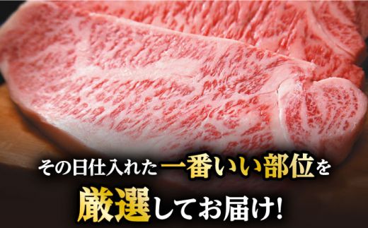 【訳あり】博多和牛 サーロインステーキ ＆ あまおう セット1.3kg《築上町》【株式会社MEAT PLUS】[ABBP070]