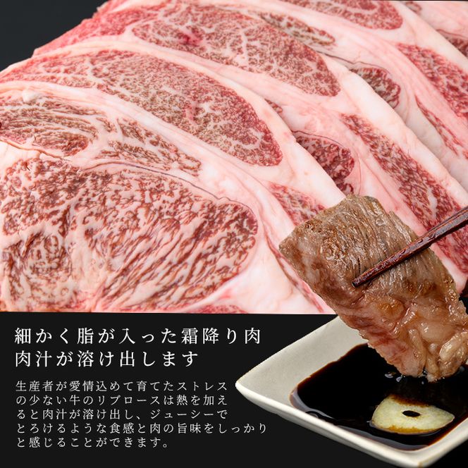 【訳あり】復刻！4等級以上 九州産和牛ロース大判焼肉(計1kg・3枚～4枚) a7-009