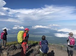 プロガイド付き富士登山！1泊2日ツアー（ペア）◇【富士山　登山　体験　宿泊】