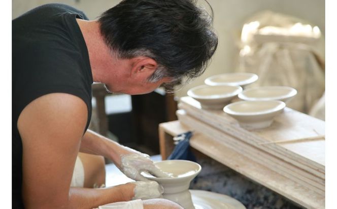 【志陶房】5寸V鉢２個セット