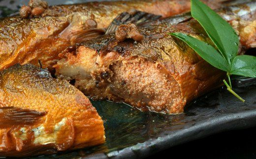 631.子持ち鮎の甘露煮（3尾セット）(A631-2)