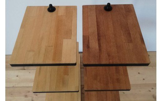 たくさん飾れるスタンドシェルフ 3段タイプ ナチュラル（天然木/完成品） [新星金属製作所 大阪府 守口市 20940981] 