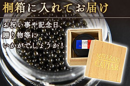 ＜【贈答用】クニトミキャビア40g（20g×2）＞翌月末迄に順次出荷【a0650_mc】