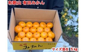 ［秀品・サイズMIX］まる隆果樹園　和歌山有田産！早生みかん≪5kg≫［予約販売］［数量限定］ CS001