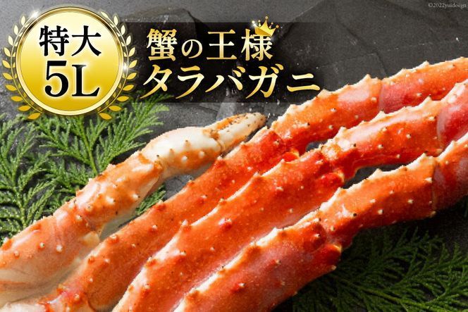 【年内配送 12/15まで受付】本 タラバガニ 脚 ボイル済 約1kg 極太5Lサイズ / カネダイ / 宮城県 気仙沼市 カニ かに 蟹 たらばがに たらば蟹 タラバ蟹 たらば タラバ ボイル [20564323_CF02]