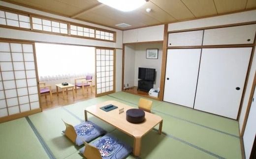 【スピード発送】H3-05 真玉温泉山翆荘　スパランド真玉　ペア宿泊券（一泊朝食付）