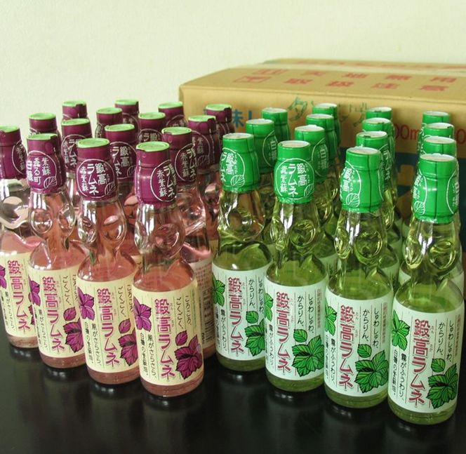 鍛高ラムネ（青・赤）【30本入り】