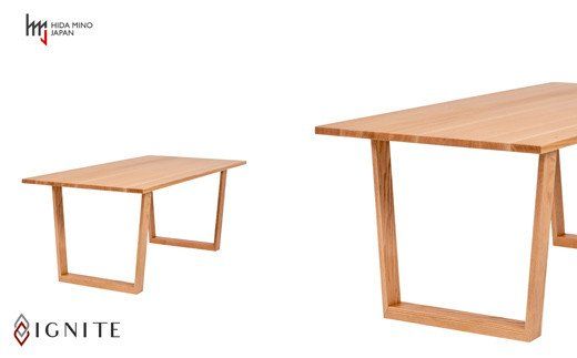 D358-01 IGNITE テーブル 180cm【オーク材】 JIG-TTO1180/DLO3 PNO