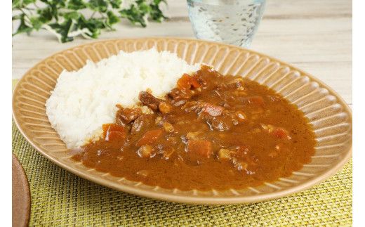 航空自衛隊 築城基地 名物 隊員食堂 カレー ( 中辛 3個 + 牛すじ 2個)《築上町》【NPO法人築上町観光協会】 レトルトカレー [ABAX002]
