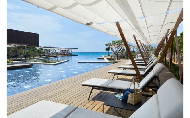 【星のや沖縄】宿泊補助券 （36万円分）ふるさと納税 ☆ 星野リゾート 読谷村 オーシャンビュー ハイクラス インフィニティプール リゾートホテル オーシャンフロント サンセット 青い海