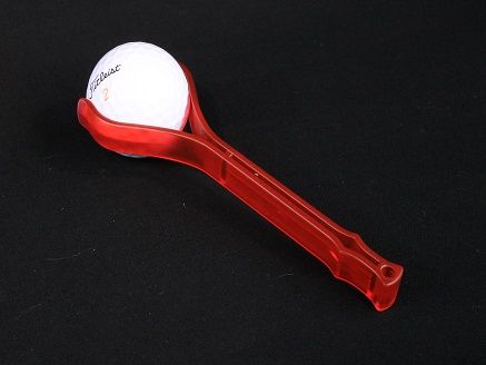 583.ボールピッカー（クリスタルレッド／ボールピッカー付き）