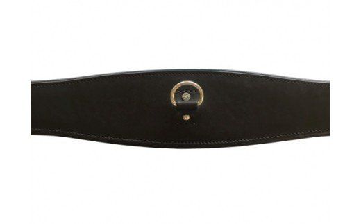SOMES　Reiz　革腹帯（130cm）（ブラック） [北海道 砂川市 5988828]
