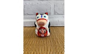 達磨抱き午(うま)手作り張子人形【埼玉県 春日部市 達磨抱き午 うま 干支 置物 手作り 張子人形 縁起物 伝統工芸 ギフト】(AW013-1)