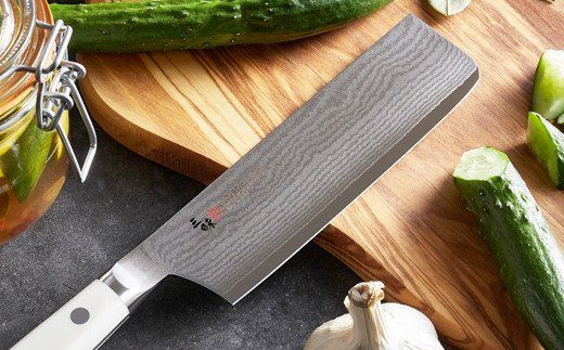 H67-12 三昧 クラシック ダマスカス コーリアン 菜切包丁 165mm