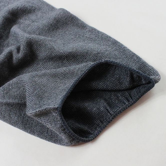 BLUMON（ブルムン）ゆったりスウェットレギンス（シルク/オーガニックコットン）裾広  ／ 部屋着 インナー 靴下 温かい 温活 ルームウェア