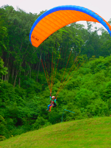 スカイパーク毛呂山　パラグライダー体験(１名分)