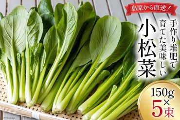 【BH012】小松菜 150g×5束