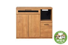 kayla 105カウンター(ネイツ 105カウンター) 【キッチンボード カウンター 家具 国産 家電収納庫 調理器具 収納】(H060652)