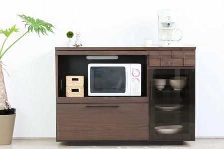 コルク 120カウンター 【キッチンカウンター カウンターキッチン レンジ台 コルク カウンター 開梱設置 梱包材引き取り 日本製 国産 完成品】(H062212)