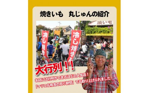 焼き芋 蜜たっぷり！冷やし焼き芋 ひえひえ君 紅はるか「甘太くん」 1kg(500g×2) 芋スイーツ H047-031