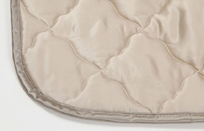 099H857a シルク綿サテン敷パット 100cm×205cm