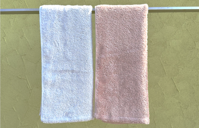 099H1401 【THE HIGH-CLASS TOWEL】計８枚タオルセット／厚手泉州タオル（ピンクベージュ）【泉州タオル 国産 吸水 普段使い シンプル 日用品】