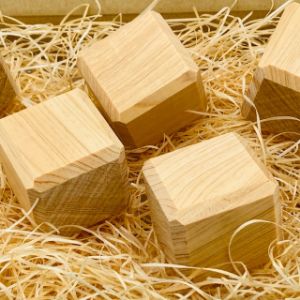 【受注生産】ブランド木材　西川材　ヒノキブロック　入浴剤