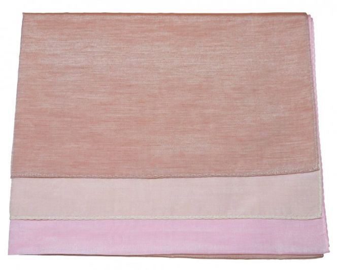 富士桜工房コットン×シルクストール SURURI (コーラル)スルリと滑るようなサラサラ質感！ FAA4038